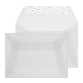 Wallet Peel and Seal Translucent White 4 1/2 x 6 3/8 70 lbs