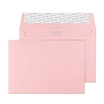 Wallet Peel and Seal Baby Pink 4 1/2 x 6 3/8 80 lbs Envelopes