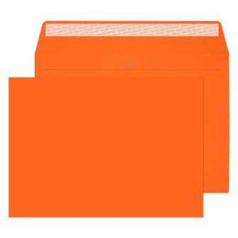 Wallet Peel and Seal Pumpkin Orange 9 x 12 3/4 80 lbs
