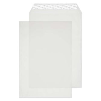 Wallet Peel and Seal Translucent White 100GM BX250 9 x 12 1/2