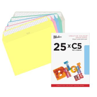 Wallet Peel and Seal Assorted colors 6 x 9 80 lbs