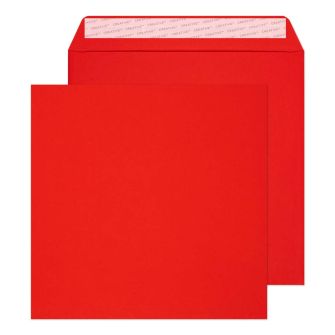 Square Wallet Peel and Seal Fire Engine Red 8 5/8 x 8 5/8 80 lbs