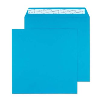 Square Wallet Peel and Seal Caribbean Blue 8 5/8 x 8 5/8 80 lbs
