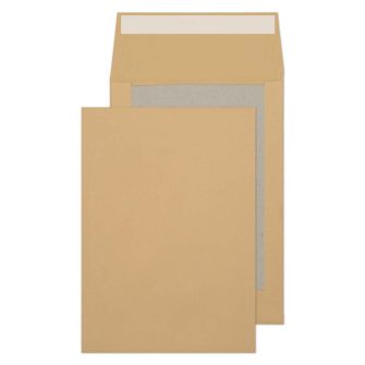 Board Back Gusset Pocket Peel and Seal Manilla 9 x 12 1/2x50 80 lbs