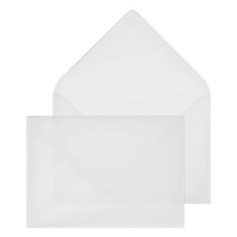 Invitation Gued Translucent White 90GM BX500 4 1/2 x 6 3/8