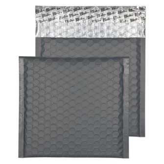 Padded Bubble Wallet Peel and Seal Graphite Grey CD 6 1/4 x 6 1/4mm