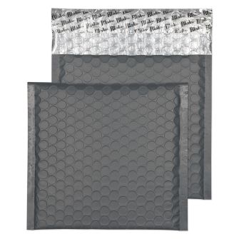 Padded Bubble Wallet Peel and Seal Graphite Grey CD 6 1/4 x 6 1/4
