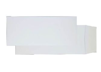Pocket Peel and Seal Ultra White Card Half C4 305x127 140 lbs 280um