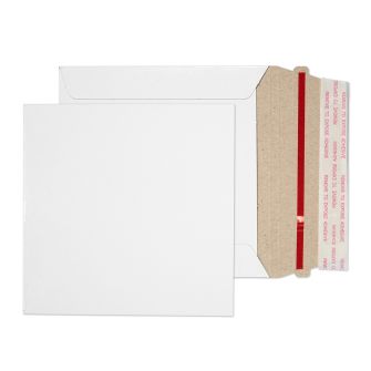 All Board Square Peel and Seal White Board 240 lbs BX200 6 1/2 x 6 1/2