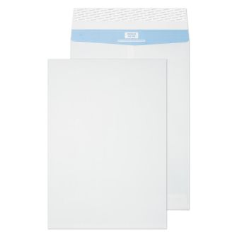 Tear Resistant Gusset Peal and Seal Window White 12 3/4 x 17 3/4 80 lbs Envelopes